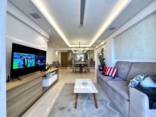 apartamento na Ponta Verde, vista mar com 3 quartos