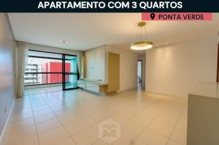 Apartamento com 3 quartos no coração da Ponta verde!!!