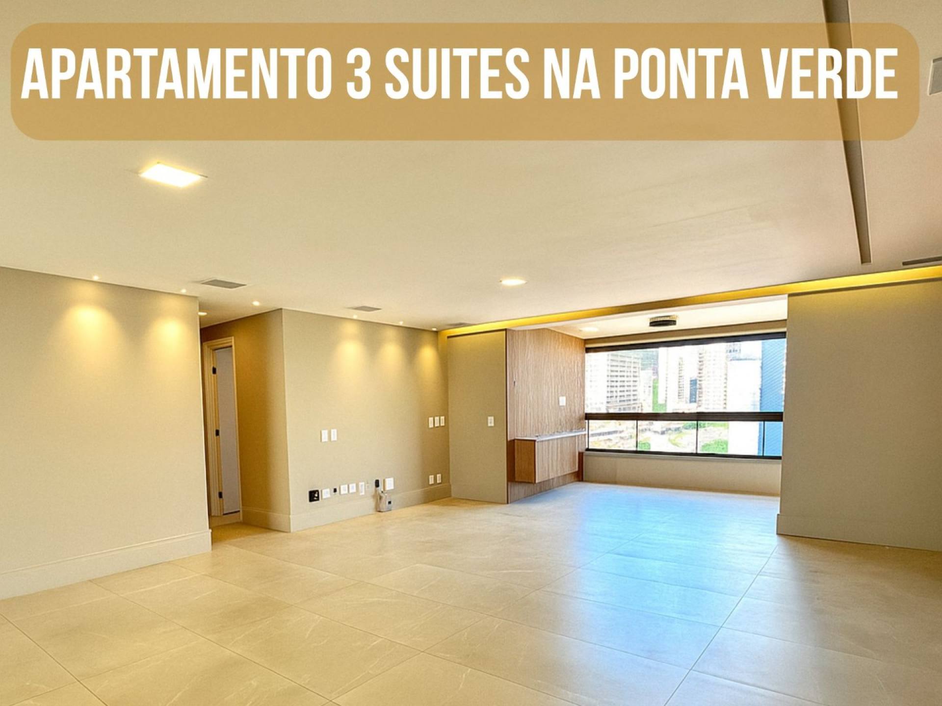 Apartamento 3 suites na Ponta Verde
