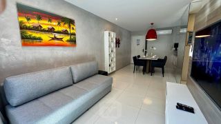 quartos e sala a 3 minutos da praia de Ponta Verde