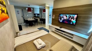 quartos e sala a 3 minutos da praia de Ponta Verde