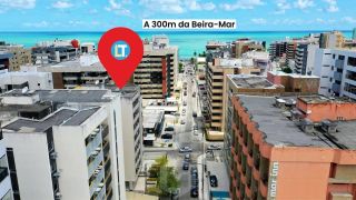 quartos e sala a 3 minutos da praia de Ponta Verde