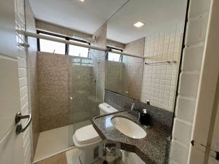 quartos e sala a 3 minutos da praia de Ponta Verde