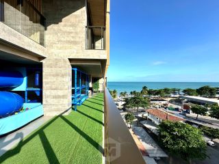 STUDIO COM SACADA E VISTA PARA O MAR DE PAJUÇARA