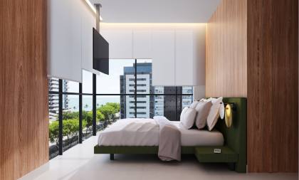 2 quartos a 2 minutos do mar de Jatiúca