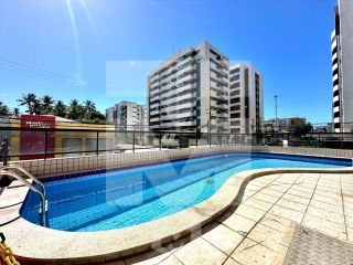 Apartamento nascente com vista mar, 3 quartos, Jatiúca