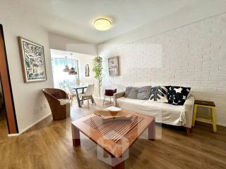 Apartamento mobiliado com 3 quartos a 350m da praia na Ponta Verde – 88m² | Nascente