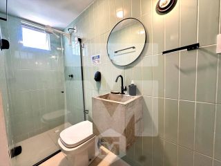 Apartamento mobiliado com 3 quartos a 350m da praia na Ponta Verde – 88m² | Nascente