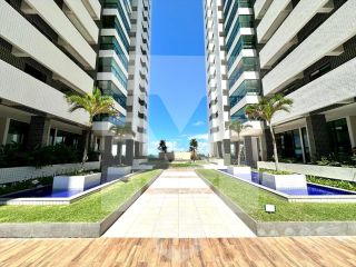Apartamento 3 quartos beira-mar | 114m² | Lazer completo + acesso exclusivo à praia