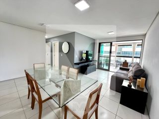 Apartamento 3 quartos beira-mar | 114m² | Lazer completo + acesso exclusivo à praia