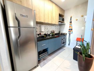 Apartamento mobiliado, nascente, com 2 quartos e 2 vagas