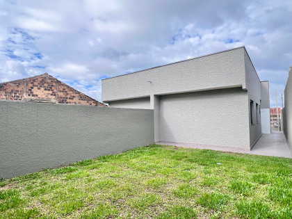 Casa Nova com 2 Quartos e Amplo Terreno no Capela Velha – Araucária