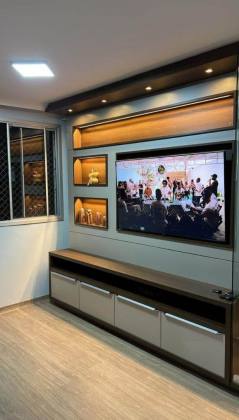 Apartamento Semi-mobiliado no Fazendinha – Conforto, Localização - RESERVADO