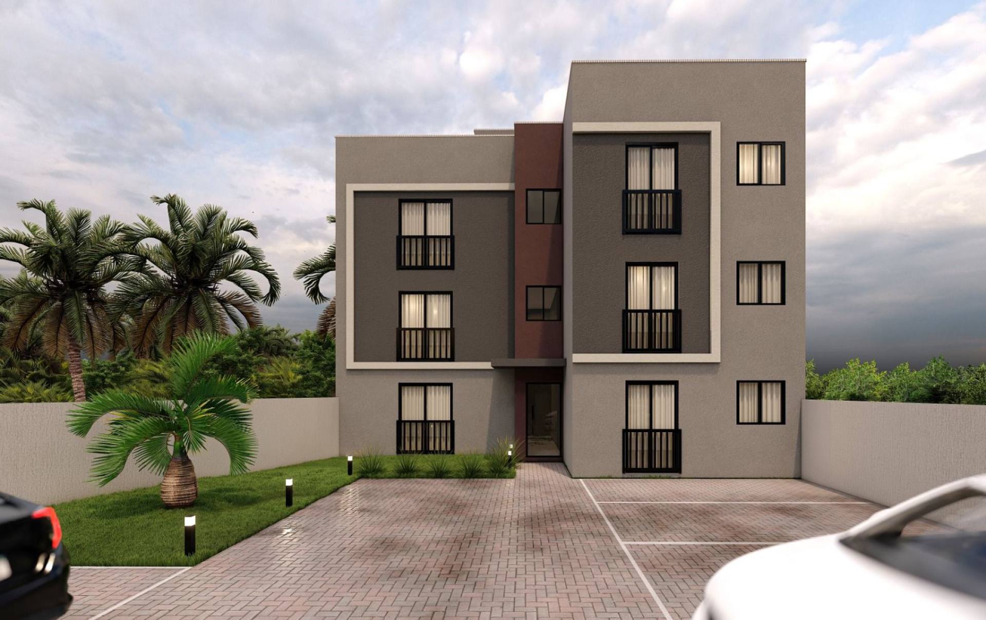 Apartamento em construção com 2 quartos e excelente planta – Campina da Barra, Araucária