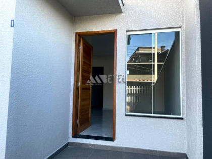 CASA COM ESTRUTURA PARA SOBRADO – TATUQUARA / CURITIBA