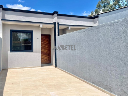 CASA MODERNA COM 2 QUARTOS – TATUQUARA / CURITIBA