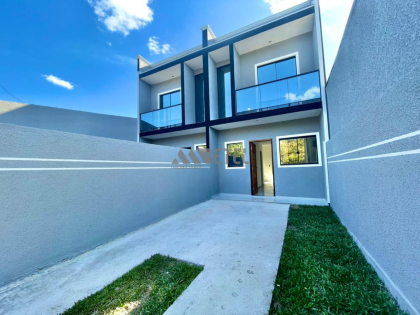 LINDO SOBRADO 3 QUARTOS COM ACABAMENTO IMPECÁVEL – TATUQUARA / CURITIBA