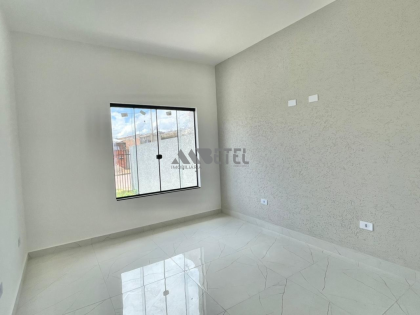 CASA MODERNA COM 3 QUARTOS E CHURRASQUEIRA – FAZENDA RIO GRANDE / PR