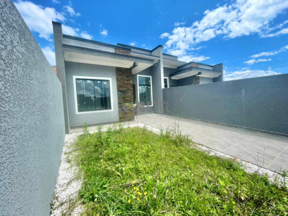 CASA MODERNA COM 3 QUARTOS E CHURRASQUEIRA – FAZENDA RIO GRANDE / PR