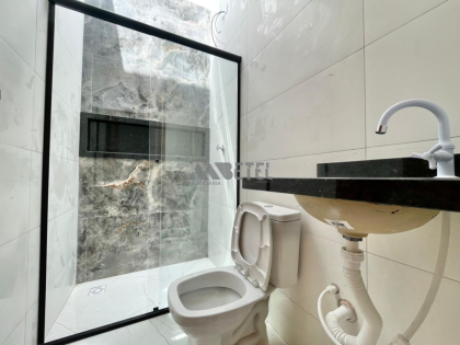 CASA MODERNA COM 3 QUARTOS E CHURRASQUEIRA – FAZENDA RIO GRANDE / PR