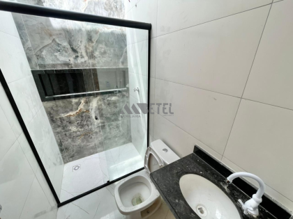 CASA MODERNA COM 3 QUARTOS E CHURRASQUEIRA – FAZENDA RIO GRANDE / PR