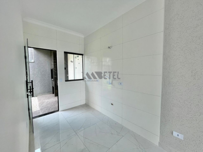 CASA MODERNA COM 3 QUARTOS E CHURRASQUEIRA – FAZENDA RIO GRANDE / PR