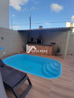 ALUGA-SE CASA DE DOIS PAVIMENTOS COM PISCINA - BAIRRO ATALAIA