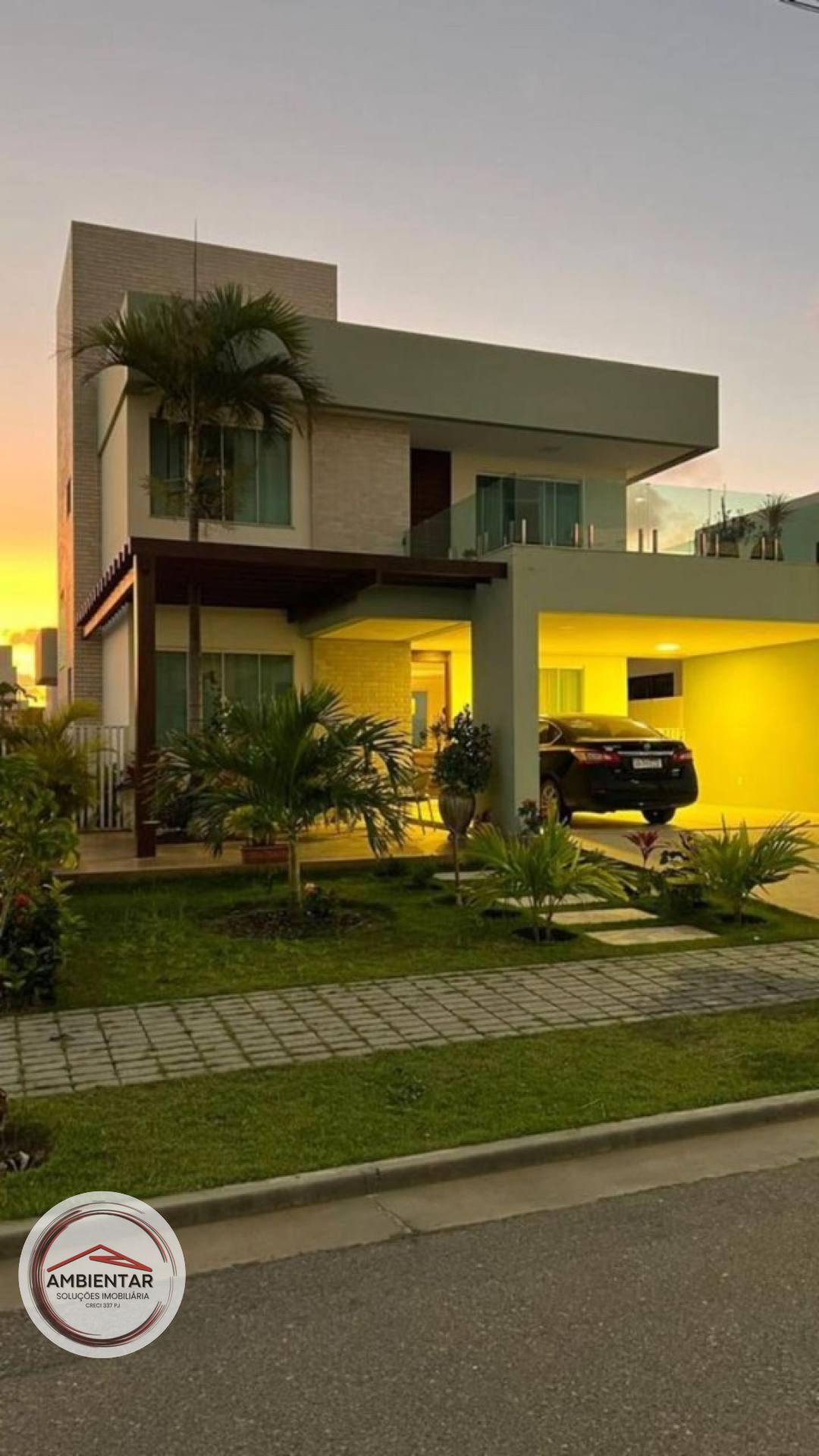 Casa de Condomínio Para Vender com 4 quartos 1 suítes no bairro Centro em Barra Dos Coqueiros