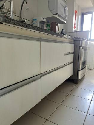 Apartamento 3/4 Mobiliado na Coroa do Meio