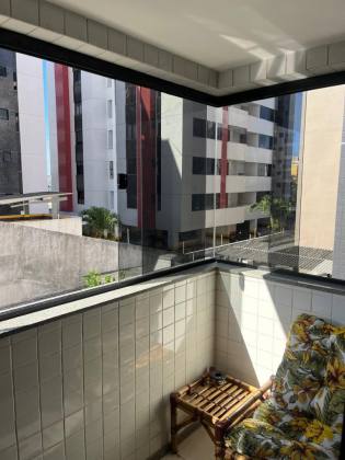 Apartamento 3/4 Mobiliado na Coroa do Meio