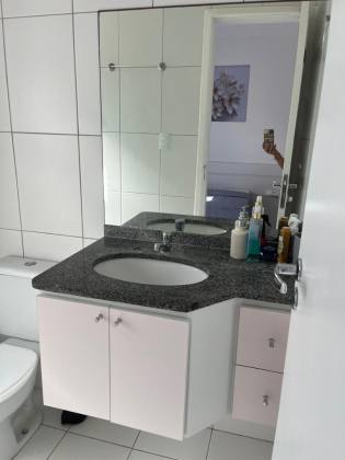 Apartamento 3/4 Mobiliado na Coroa do Meio