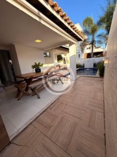 Belíssima casa cond.fechado próximo a praia na Aruana