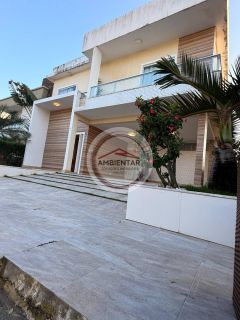 Belíssima casa cond.fechado próximo a praia na Aruana