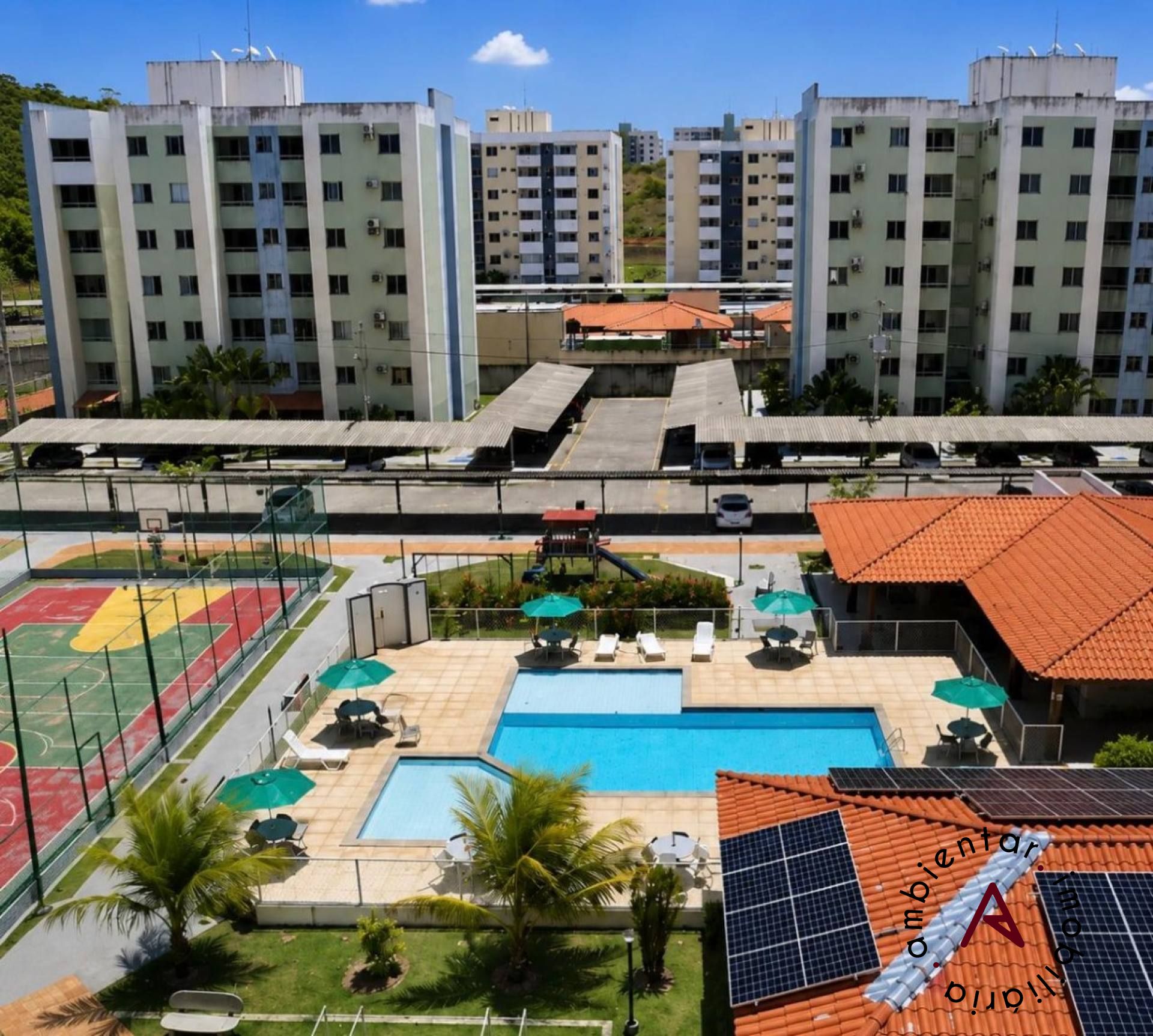 Apart. à venda com 3/4 condomínio Qualivida na Jabotiana