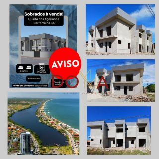 Vende Casa com 71m². 2 dormitórios, Barra Valha, Santa Catarina.