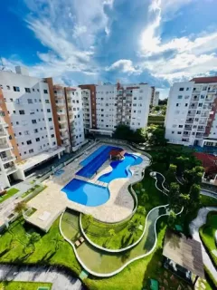 Pronto para Morar – Apartamento com 3 Quartos com armários e todo climatizado no Condomínio Acqua Parque Dez. Conheça agora!
