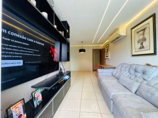 Edifício Milano: Apartamento Mobiliado com 3 Quartos no Parque Dez pronto para morar, financia!
