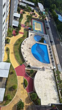 Apartamento Espetacular Porteira fechada A Venda -Ilhas Gregas Club, Ponta Negra - 100% Mobiliado