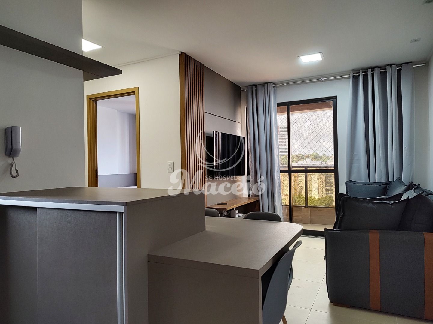 Quarto e Sala novo em ótima localização Jatiúca