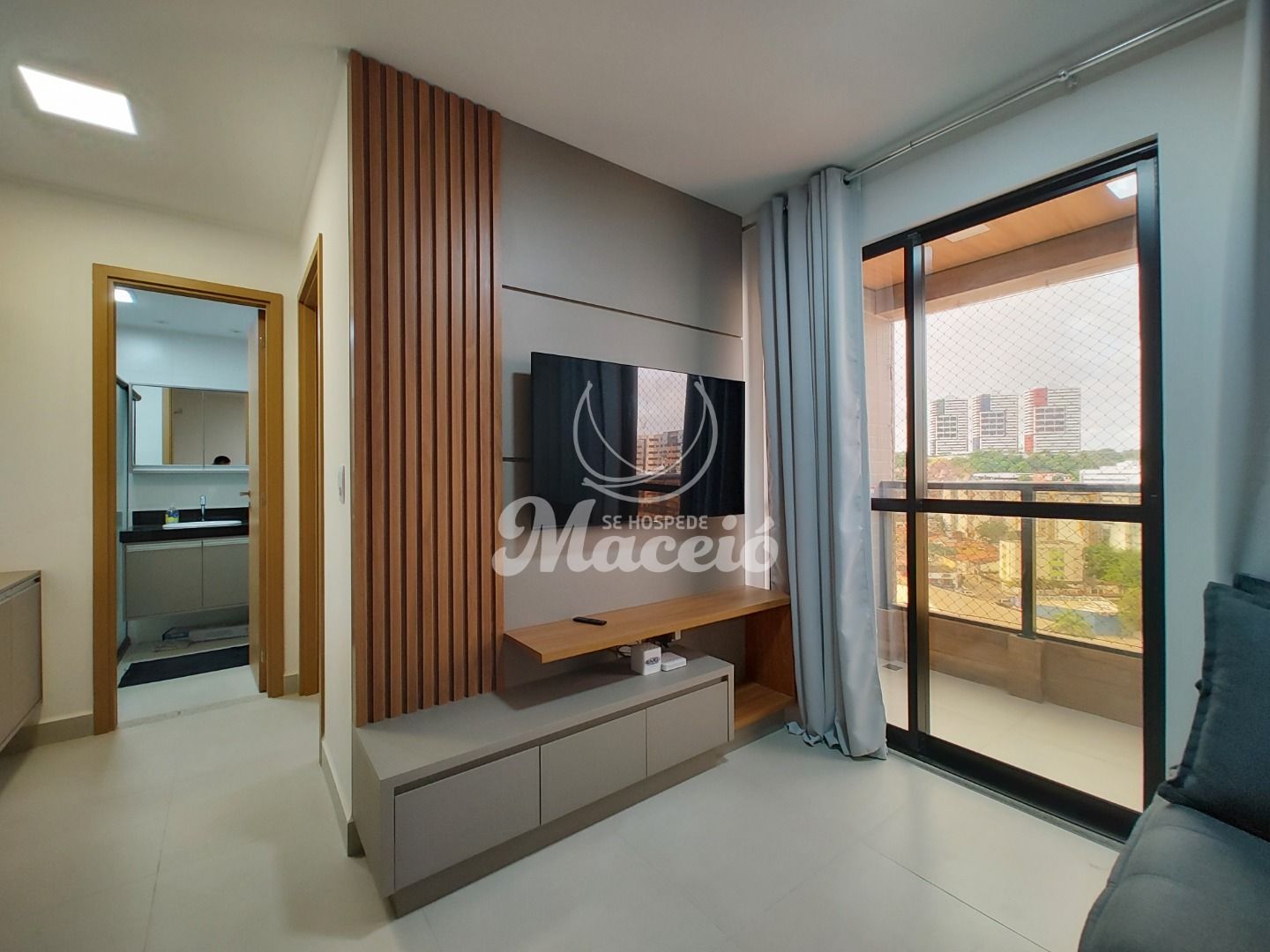 Quarto e Sala novo em ótima localização Jatiúca