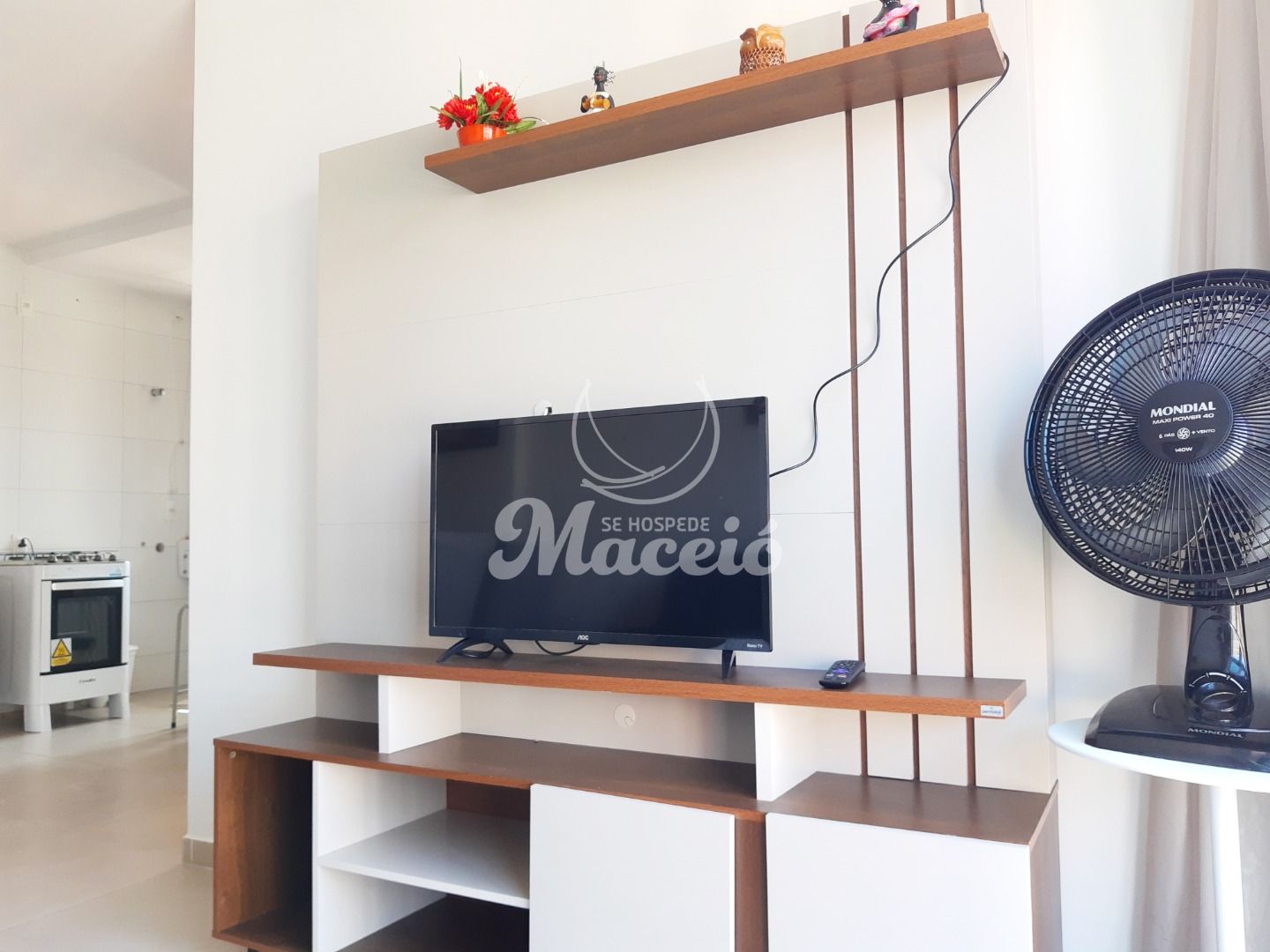 Apartamento quarto e sala, mobiliado para alugar na Ponta Verde