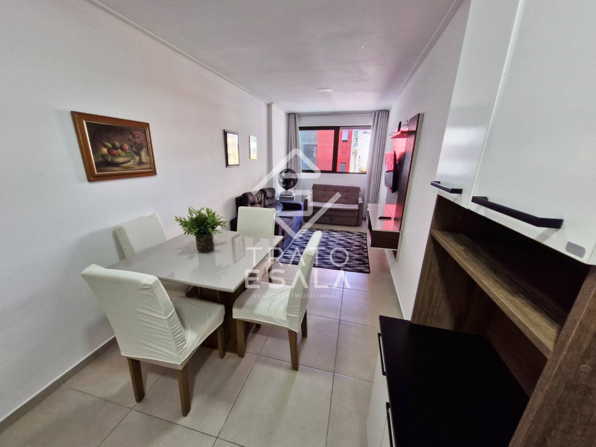 Apartamento quarto e sala, para alugar na Ponta Verde