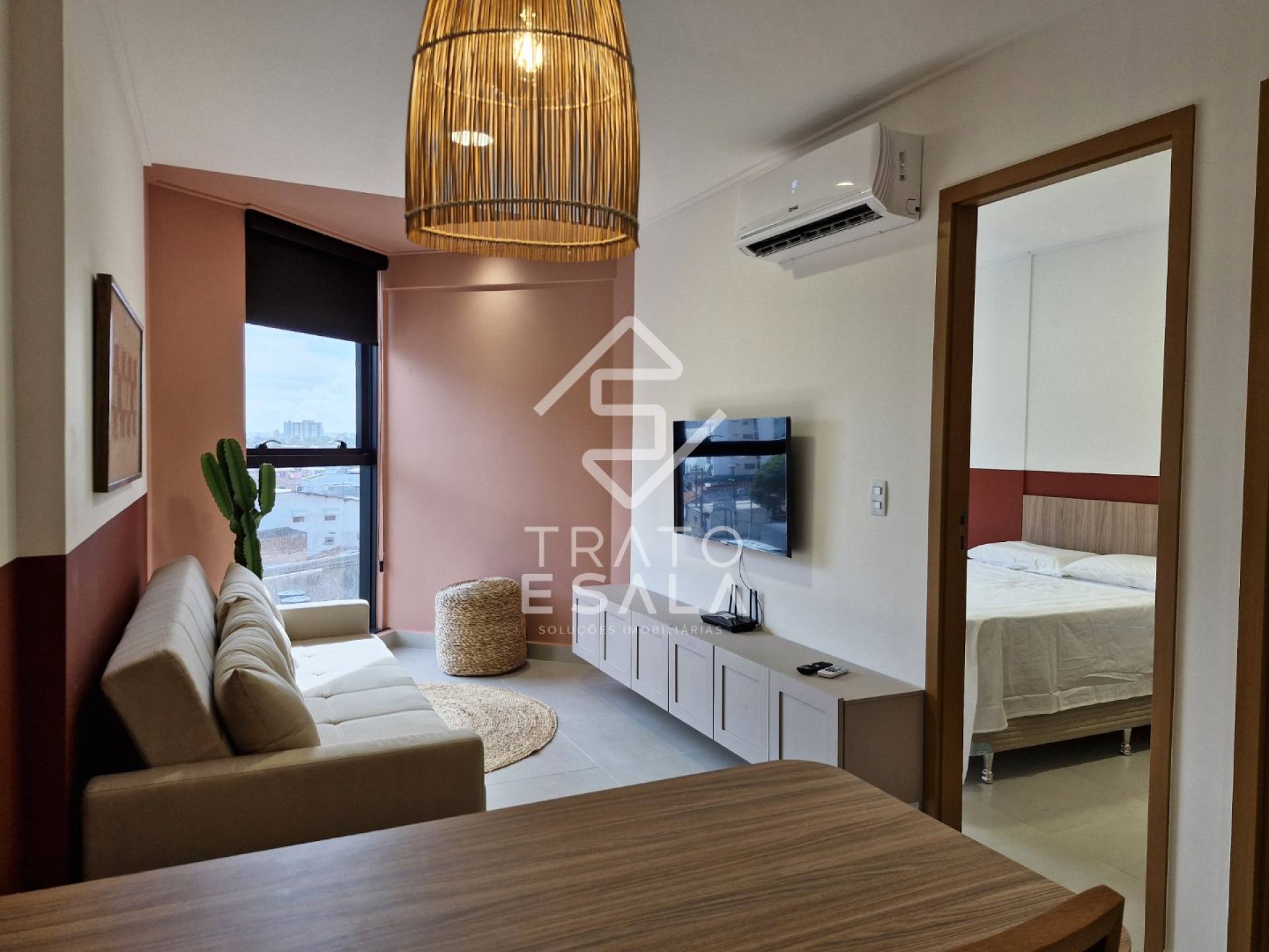 Quarto e sala novo melhor localização da Pajuçara