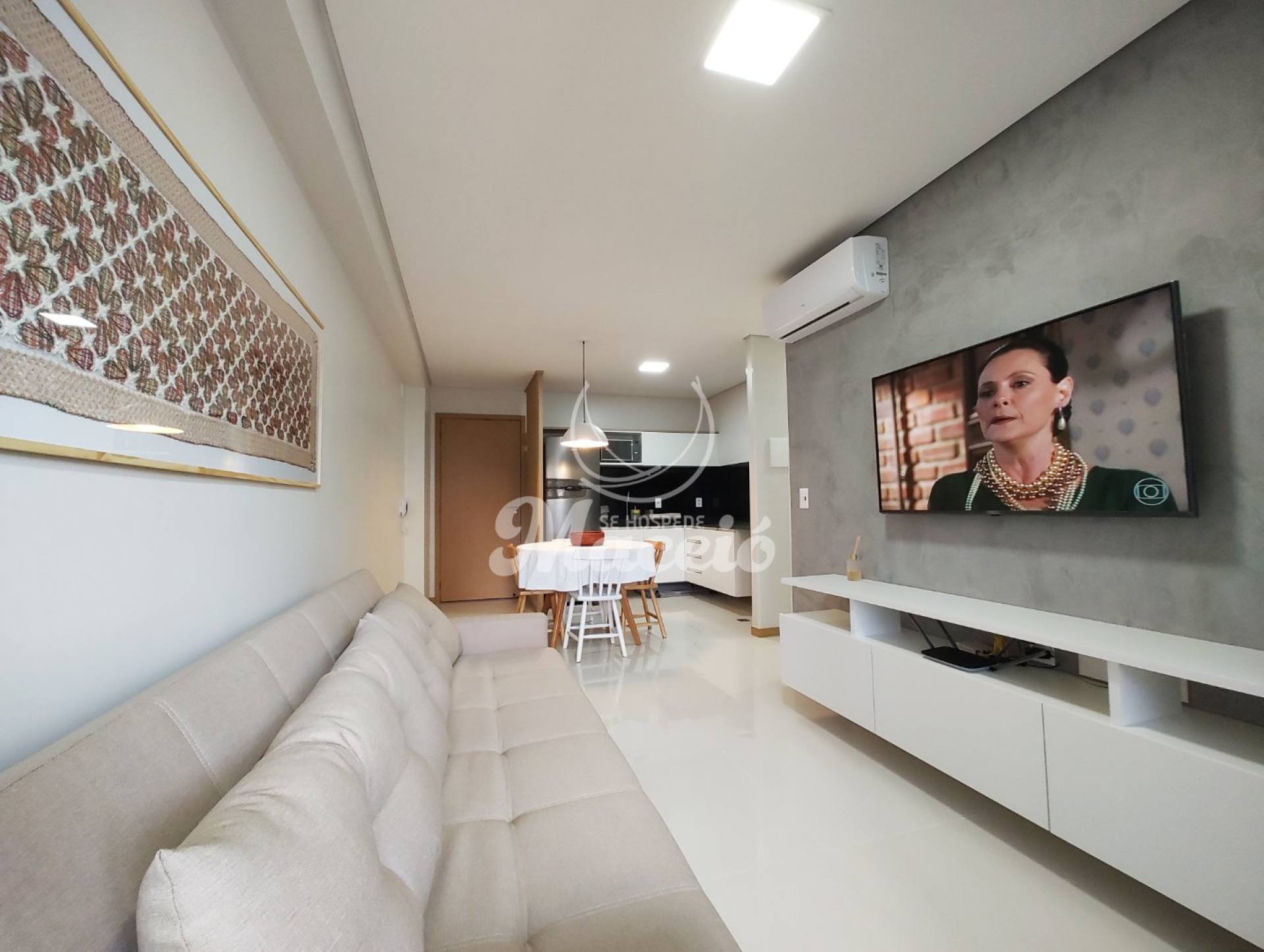 Apartamento Quarto e sala mobiliado no edifício que é conceito em Maceió