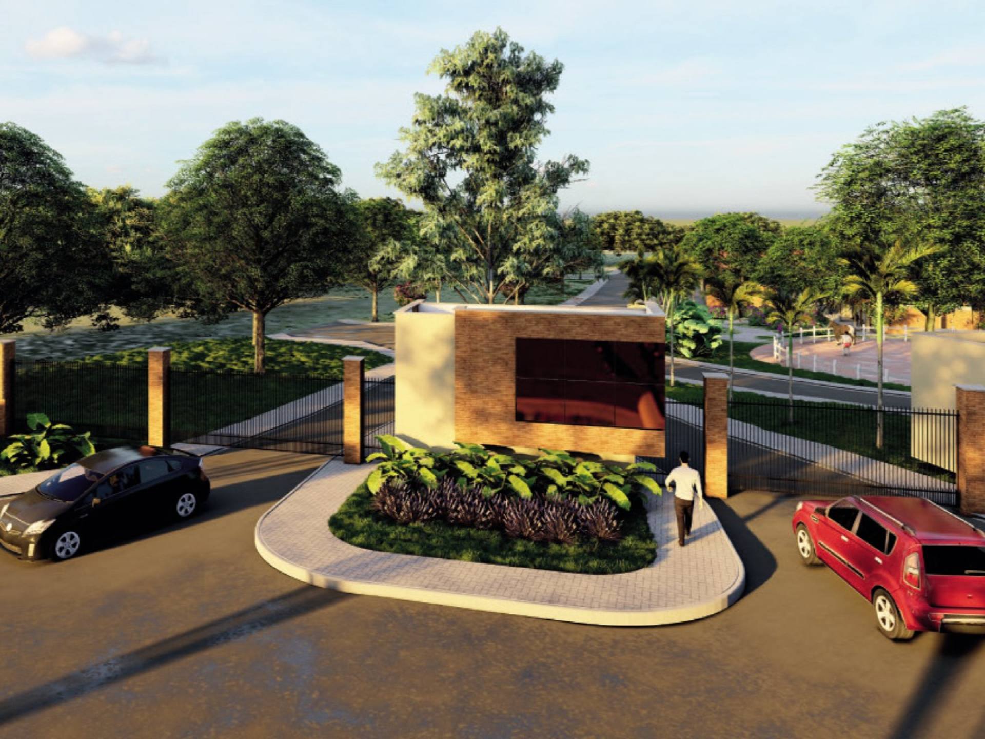 Lote de 1591,62m² respectivamente, no Condomínio Rancho Aliança.