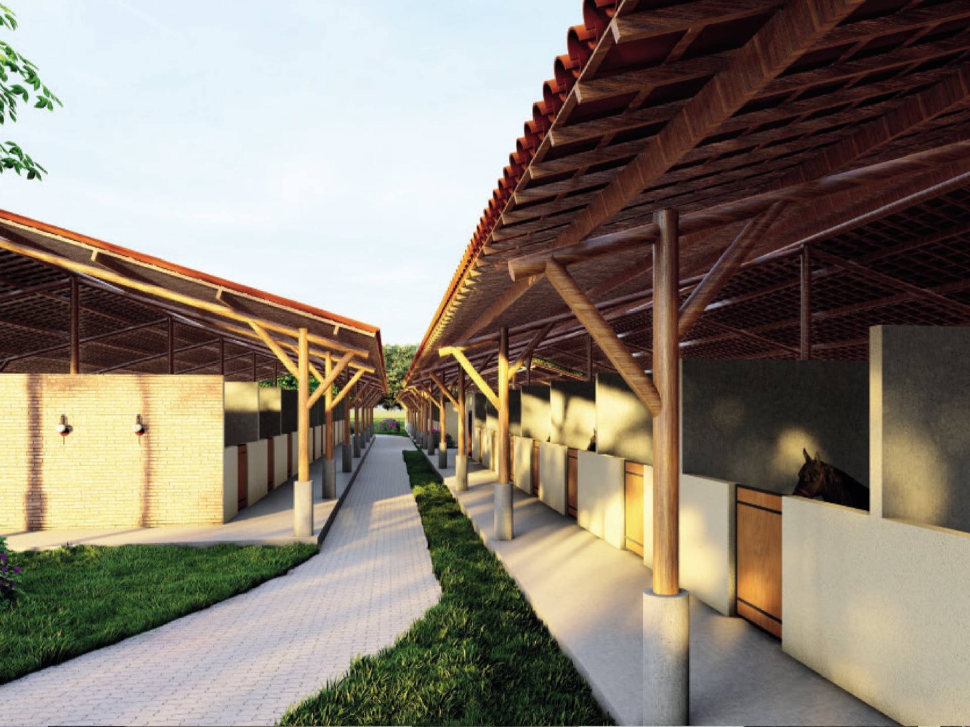 Lote de 1591,62m² respectivamente, no Condomínio Rancho Aliança.