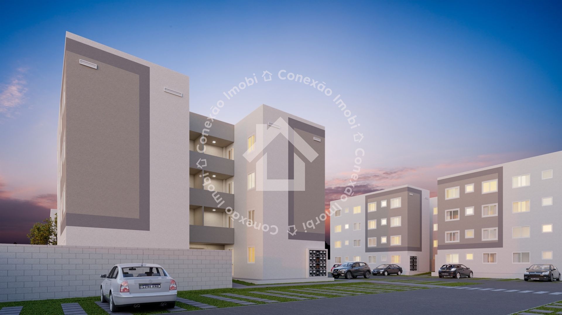 Alameda Imperial — Apartamentos 2 quartos em condomínio planejado