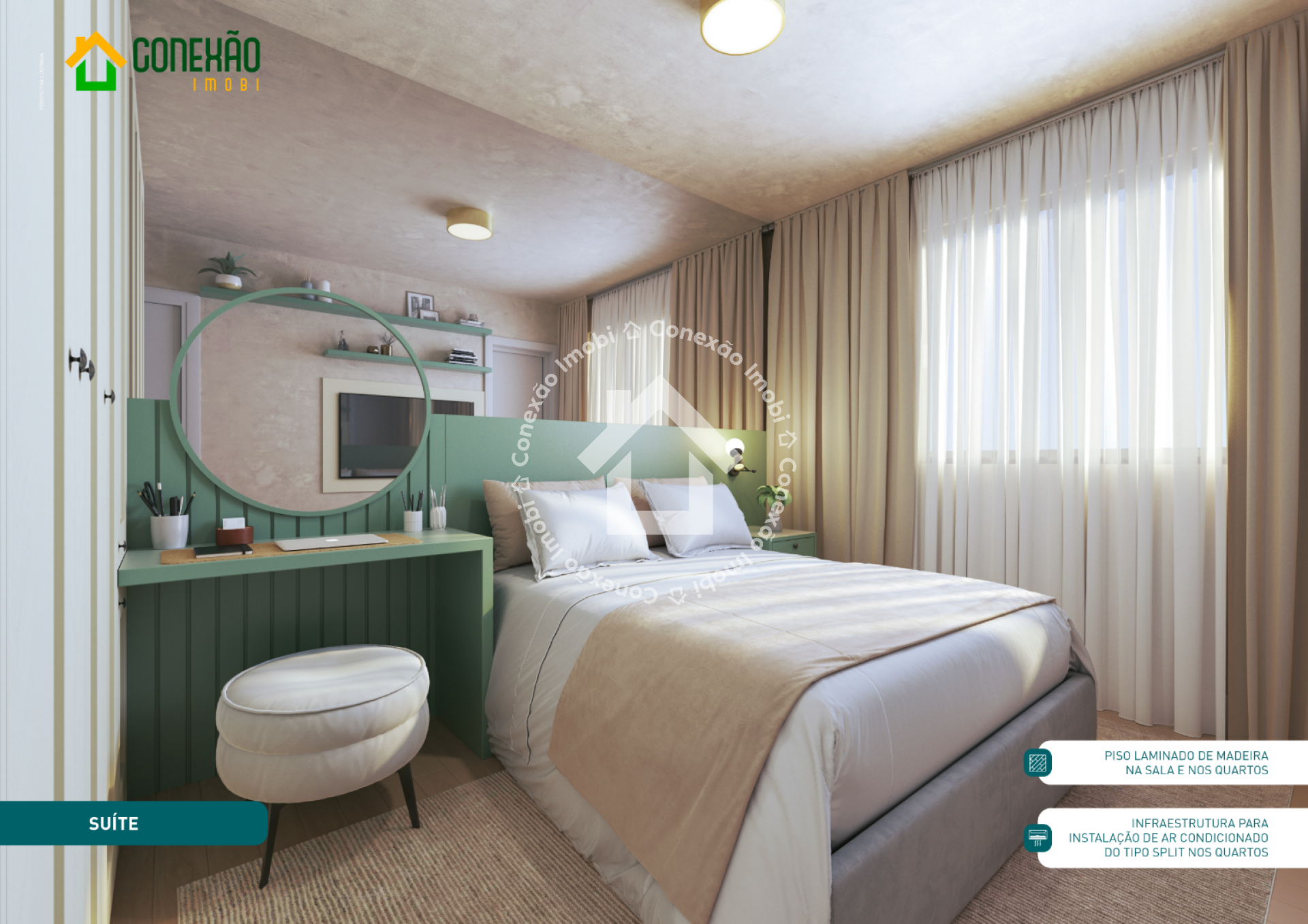 Apartamento à venda com 2 quartos no bairro Aeroporto/Lunar Nova Aruana