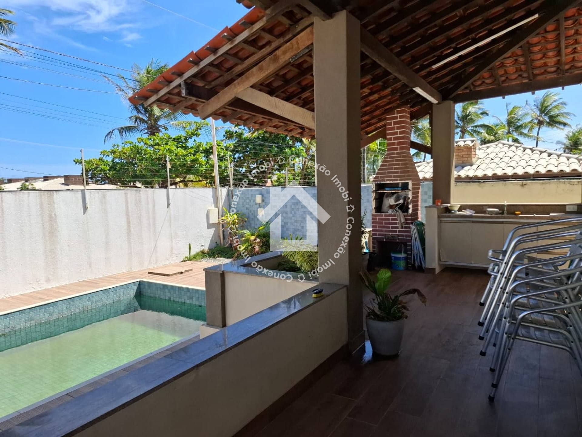 Casa próximo à Praia do Refugio no Robalo, Aruana | Piscina, Área de Lazer e Super Ventilada