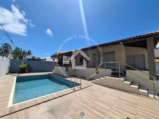 Casa próximo à Praia do Refugio no Robalo | Piscina, Área de Lazer e Super Ventilada, a 200 Metros do Mar